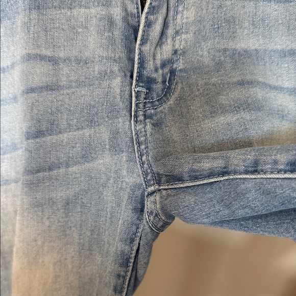 [11/29] KanCan Light Blue Distressed Casual Boyfriend Jeans - Picture 7 of 7